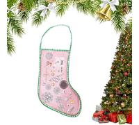 Generico Christmas Stockings Mesh - Transparent Holiday Candy Gift Bags | Stockingss for Party Favors, Treats & Small | Stocking Bagss - Christmass Tree Hanging Decorations