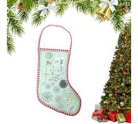 Generico Christmas Stockings Mesh - Transparent Holiday Candy Gift Bags | Stockingss for Party Favors, Treats & Small | Stocking Bagss - Christmass Tree Hanging Decorations