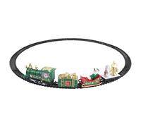 Generico Christmas Train Set, Electric Locomotive Train with Lights and Sound, Classic Railway Track Toy, Realistic Engine Feature, Holiday Decoration Toy for Kids Boys Family Around Christmas Tree