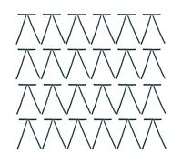 Generico Christmas Tree Bow - Velvet Bows for Christmas Tree, 7.09x5.12in Velvet Holiday Decorations, Non-Fade Vibrant Trees And Wreath Bows | 24-Pack Festive Ribbon Bow