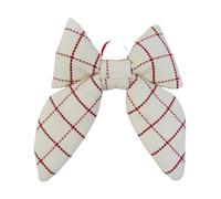Generico Christmas Tree Bows | Christmas Ornament Decor - Garland Bows | for Tree Home Party Front Door Wreath Holiday Garland Wedding