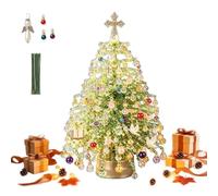 Generico Christmas Tree Making Beads, 3D Tree Beading Craft Kit