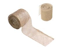 Generico Christmas Tree Ribbon Mesh - Red Mesh Ribbon Roll | Satin Holiday Decoration for Christmas Tree String Lights Crafts Wreaths Garland Staircase Home Decor Enthusiasts Stylists, 500 x 6.3cm