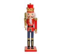 Generico Christmas - Wooden Ornament | Festive Figurine Decoration For Porch Outdoor Indoor, Traditional Holiday Statue For Home Fireplace Display, Decorative Ornament For
