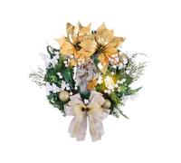 Generico Christmas Wreath - Nativity Scene Wall Decorations, Artificial Holiday Garland LED Lights, Realistic Sturdy Festive Design, Easy Decorate, Holiday Decor for Porch Mantle Kitchen Living Room