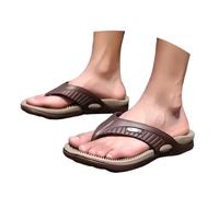 Generico Ciabatta Mare Uomo,Pantofole Uomo Estive Infradito Estivi Sandali Casual Pantofole Comode Scarpe Basse per Tempo Libero