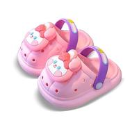 Generico Ciabatte Bambina Estive - Sandali Estivi per Bambini Scarpe da Spiaggia per Esterni Unisex Zoccoli Scarpe da Acqua Slip-On per Bambini Piccoli Comode E Leggere