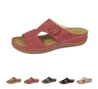 Generico Ciabatte con Plantare Ortopedico Donna Casual Ciabatte Aperte Antiscivolo Gomma Suole Sandalo Supporto Arco Moda Platform Slippers Outdoor Trekking Scarpe Ragazza Piscina Casa Mare Spiaggia