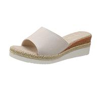 Generico Ciabatte Donna Eleganti Estive New Pattern Heel Comode scarpe grandi antiscivolo per Casa e Vacanze estive per Spiaggia e Vacanze estive (Grey, 40)