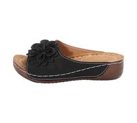 Generico Ciabatte Donna Estive 2025 Estive Eleganti Zeppe Ciabatta Leggere Comode Ortopedici Pantofole Con Zeppa Alta Casual Sportive Bassi Sandali Camminare Antiscivolo Mare Spiaggia Scarpe Slippers
