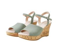 Generico Ciabatte Donna Estive Scarpe Estive Donna Comode Eleganti Leggere Comodi Ortopedici In Cuoio Artificiale Con Supporto Arco Plantare Durevoli Plateau Strappo Per Spiaggia E Trekking Sandalo