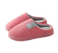 Generico Ciabatte Donna Invernali Eleganti Comode Pantofola Memory Foam Shoes Spugna Pelosa Slippers Piatto Ciabatte Ortopediche Donna da Casa Scarpe Coppia Antiscivolo