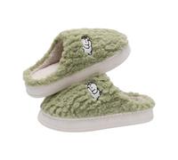 Generico Ciabatte Donna Invernali Invernali Antiscivolo Caldo Pantofole Da Casa Morbide Peluche Comode Ciabatte Da Camera Fluffy Semichiuse Silenziose Scarpe Fuzzy Lavabili Ospiti Slippers Da Camera