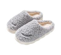 Generico Ciabatte Donna Invernali Morbide Peluche Caldo Pantofole Da Casa Pelose Comode Leggere Ciabatte Da Camera Fluffy Lavabili Ospiti Sliders Memory Foam Semichiuse Silenziose Slippers Da Camera