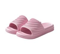 Generico ciabatte donna mare ciabatte platform Comodo e sicuro, suola antiscivolo. Adatto per uso domestico e spazi all'aperto.(Rosa40)