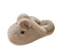 Generico Ciabatte Invernali Donna Chiuse Davanti Peluche Comode Ciabatte Da Camera Invernali Caldo Morbide Pantofole Da Casa Lavabili Fuzzy Silenziose Sliders Interno Esterno Semichiuse Fluffy Scarpe