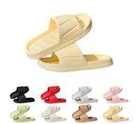 Generico Ciabatte Nuvola Donna Uomo Morbide Antiscivolo Ciabatte Con Suola Spessa Comode e Rilassanti Pantofole Aperte Leggero Sandali da Doccia Ciabatta da Mare Spiaggia Piscina Slippers