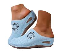 Generico Ciabatte Ortopediche Donna Eleganti Comode Pantofole Ortopediche Donna Ciabatte Ortopedico Sanitarie per Fascite Plantare Leggeri Con Plateau Sandali Pantofole da Casa Antiscivolo Camminare