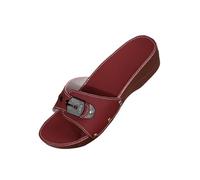 Generico Ciabatte Ortopediche Donna Estive Eleganti Leggeri Ciabatte Con Zeppa Casual Antiscivolo Sandali Ortopediche Per Piede Piatto Comodi Sportivi Pantofole Mare Piscina Scarpe Estive Aperte