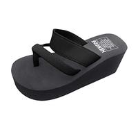 Generico Ciabbate Donna Piatti Memory Foam Infradito Flatform Aperte Doccia Sandali Da Casa Estivi Plateau Antiscivolo Ciabatte Mare Piscina Ortopedici Casual Flip Flop Leggere Moda Slippers Zeppa