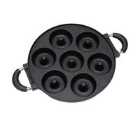 Genérico Ciambella Baking Pans,7 Holes Non-Stick Aluminum Pans | 40 x 28 cm/15,75 x 11,02 inch Baking Donut Maker | For Airfryer Oven Bake Cooking Frying Bakers Breakfast Home Reposteria Kitchen