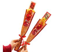 Generico Cibo In Peluche Morbido | 2 Pezzi Manufatti Cinesi a Forma di Bouquet con Biancospino - Design con Bacche Rosse Decorazioni 2026,Per Uso In Interni, Esterni, Casa, Festival E Vacanza