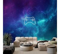 Generico Cielo Stellato Fantasy Fotomurale 3D Carta Da Parati Gamepad/Controller 200 x 140 cm, Carta Da Parati Camera Letto Moderna Fotomurali Blu Murales Poster Gigante Moda Decorazione Da Muro