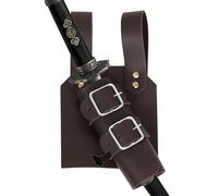 Generico Cintura con spada - 180 grammi medievali, costume da cintua leggero realizzato a mano, supporto per costume con cintura con spada in pelle | Copertura per in vita regolabile per spettacol