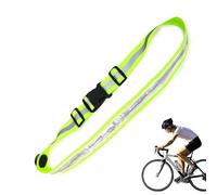 Genérico Cintura da corsa a LED - Reflective Belt Sash | High Visibility Night Safety Belt for Walking | Reflective Glowing LED USB Charging Waistband | High Visibility Running Reflective Belt, For