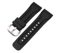 Generico Cinturini compatibili con il cinturino in gomma for orologio Seven Friday Cinturino compatibile braccialetto da polso Sevenfriday P3C/02/SF-M3/04/P1B/01(Black-black-silver)