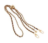 Generico Cinturini in Pelle di Tote Bag - Cinturino a Catena Piatta per Borsa Regolabile | per Catene di Sacchetti di Sostituzione Eleganti da 120 cm | Spalla - Porta Porta portaerei trasvers