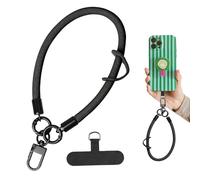 Generico Cinturino Da Polso Per Telefono | Braccialetto Regolabile Per Smartphone Con Linguette Di Ancoraggio - Lanyard Per Cellulare,Per Donne Uomini Adulti Adolescenti Famiglia Amici Adolescenti