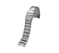 Generico Cinturino for orologio in acciaio inossidabile da 20 mm | Compatibile con Seiko PROSPEX SRPH75K1,SRPD25K1, acciaio inossidabile da 20 mm