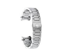 Generico Cinturino for orologio in acciaio inossidabile massiccio | Estremità curva da 22 mm/24 mm, compatibile con TAG Heuer Carrera
