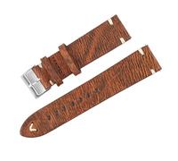 Generico Cinturino in pelle di mucca fatto a mano: conveniente(BrownB24mm)