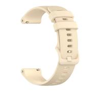 Generico Cinturino in silicone 20/22mm compatibile con cinturino sportivo Vantage V3 M2/M Grit X Pro Titan/braccialetto Ignite 3 2 Unite Pacer(Beige,22mm Wristband)