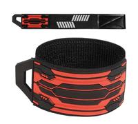 Generico Cinturino per Pantaloni da Bici Cinturino Elastico Riflettente