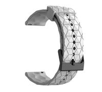 Generico Cinturino sportivo in silicone 20/22mm compatibile con cinturino Vantage V3 M/M2/bracciale Grit X Pro Titan IGNITE 3 2 Pacer cinturino morbido(White,20mm)