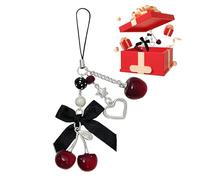 Generico Ciondoli a Forma di Frutta,Pendente in Acrilico con e Catena per Accessori - Charm di Novità per Portachiavi - Per Donne Ragazze Uomini Famiglia Amici Colleghi Feste Zaino Borsetta