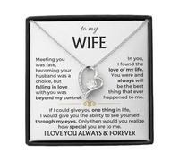 Generico Ciondolo A Cuore Da Donna - Collana Classica Con Ciondolo D'amore, Con Gioielli Alla | Regalo Di San Per La Moglie, La Madre, Il Matrimonio, La Festa Quotidiana, Lo Stile Casua