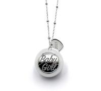 Generico Ciondolo Chiama Angeli in Argento per Gravidanza, Personalizzabile, Stile Elegante, con Catena personalizzato con nome Idea regalo Natale Gravidanza Benvenuto Gender Reveal