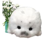 Generico Ciondolo con sigillo - peluche da 2 pollici | Accessorio per bambola di peluche: ciondolo con sigillo morbido e realistico per bambini, adolescenti e adulti, come