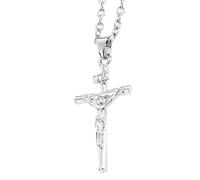 Generico Ciondolo croce di Gesù | Collana con croce da donna | Decorazioni