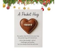Generico Ciondolo Da Tasca | Souvenir a Tema Calcio - Cartoline di Auguri Sportive | per Ringraziamento Festa della Mamma San Natale Compleanno Celebrazione Donne Bambini Amici Nonni Figlie