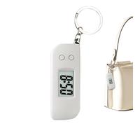 Generico Ciondolo Orologio Digitale | Orologio Digitale da Tasca con Display LED e Luci al Buio per Studenti, Elettronico da Portachiavi per Uomini Donne Ragazzi | Unisex Per Donne Uomini Figli E