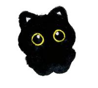 Generico Ciondolo Pendente felino in Peluche con Dettaglio Occhio, A
