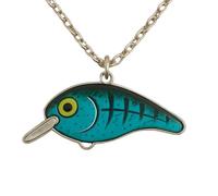 Generico Ciondolo Pesce, Collana Con Ciondolo A Forma Di Pesce, Charm Gioiello Leggero E Colorato A Forma Di Esche Ideale Per Viaggi Adatto A Donne Uomini Ragazzi E Ragazze