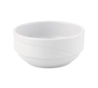 Generico Ciotola Bianca, Ceramica, Forma Rotonda, Stile Classico 10cm conf 6pz