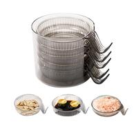 Generico Ciotole Aperitivo, Ciotole per Salsa di Soia Set Dip Schälchen con contenitore per salsine, marmellate, confetture, ketchup, conservazione a cascata (5 pezzi)