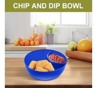 Generico Ciotole per snack e salse, vassoio da portata per patatine e salse | per snack | Crackers da portata, divisi, per, combinato per zuppa e sandwich, immersione nel pane